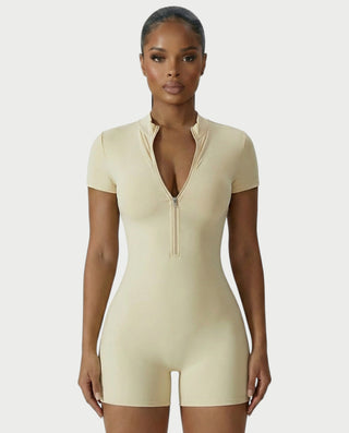 LICIA Mono con cuello halter y espalda descubierta