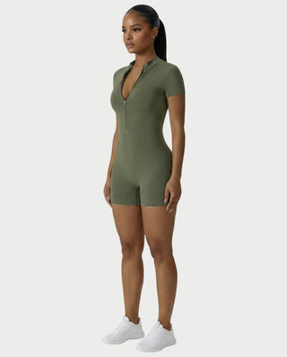 LICIA Mono con cuello halter y espalda descubierta