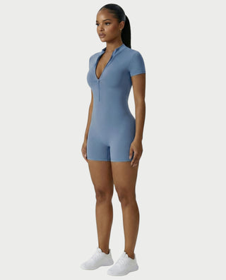 LICIA Mono con cuello halter y espalda descubierta