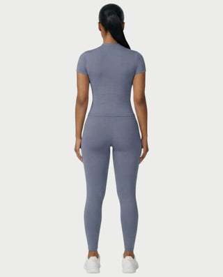 Chaleco corto con hebilla frontal de piel sintética QUELLA