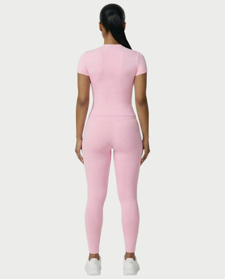 Chaleco corto con hebilla frontal de piel sintética QUELLA