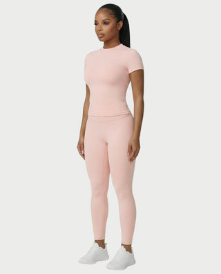 Chaleco corto con hebilla frontal de piel sintética QUELLA