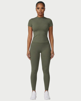 ALVIRA Sporty Short Sleeved Top