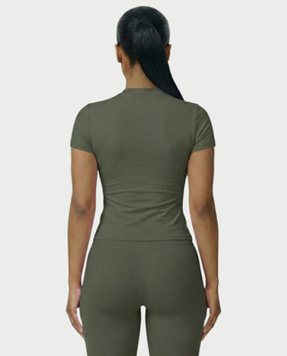 ALVIRA Sporty Short Sleeved Top