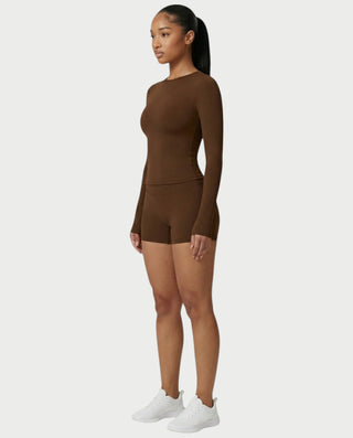 MELYA High-Waisted Sporty Shorts