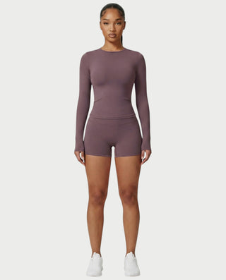 MELYA High-Waisted Sporty Shorts