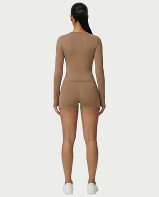 MELYA High-Waisted Sporty Shorts