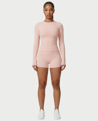 MELYA High-Waisted Sporty Shorts