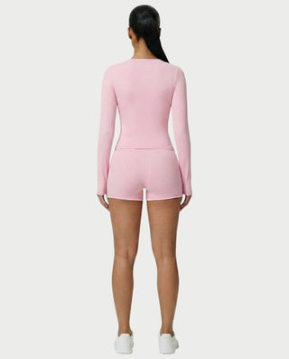 MELYA High-Waisted Sporty Shorts