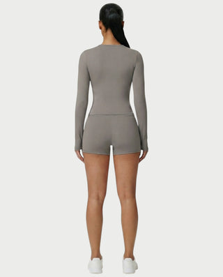 MELYA High-Waisted Sporty Shorts