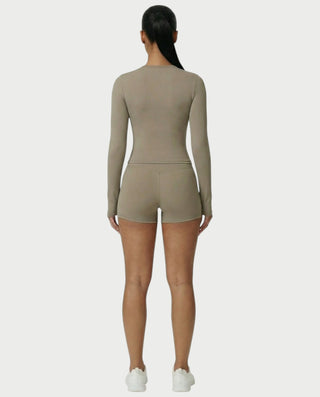 MELYA High-Waisted Sporty Shorts