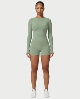 MELYA High-Waisted Sporty Shorts