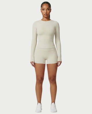 MELYA High-Waisted Sporty Shorts