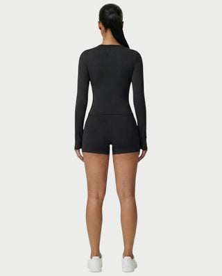 MELYA High-Waisted Sporty Shorts