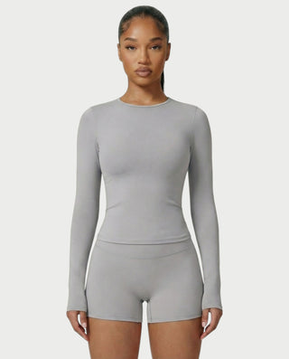 Chaleco corto con hebilla frontal de piel sintética QUELLA