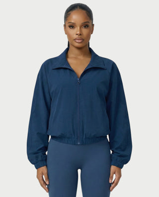 Chaqueta de piel sintética con textura de cocodrilo BEXLEY