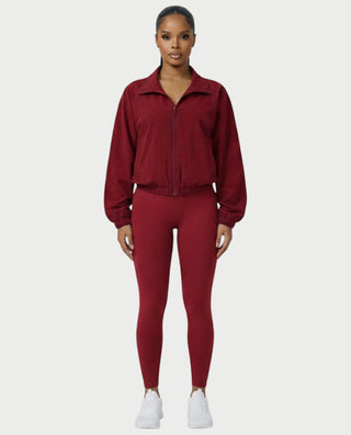 Chaqueta de piel sintética con textura de cocodrilo BEXLEY