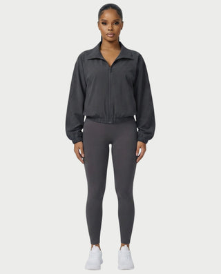 Chaqueta de piel sintética con textura de cocodrilo BEXLEY