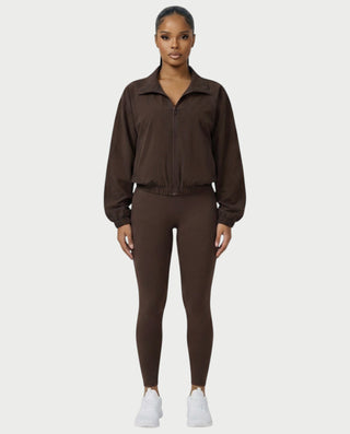 Chaqueta de piel sintética con textura de cocodrilo BEXLEY