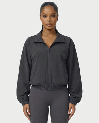 Chaqueta de piel sintética con textura de cocodrilo BEXLEY