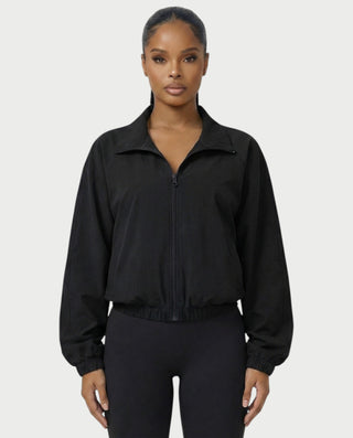 Chaqueta de piel sintética con textura de cocodrilo BEXLEY