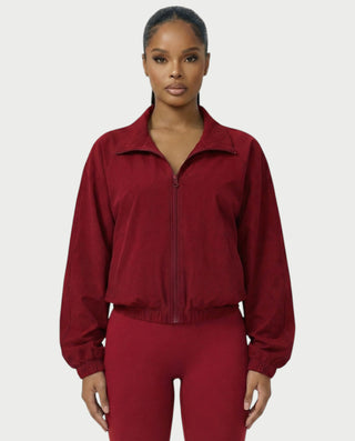 Chaqueta de piel sintética con textura de cocodrilo BEXLEY