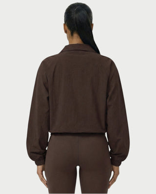 Chaqueta de piel sintética con textura de cocodrilo BEXLEY