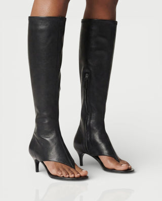 HOLIRA Knee-High Thong Sandal Heels