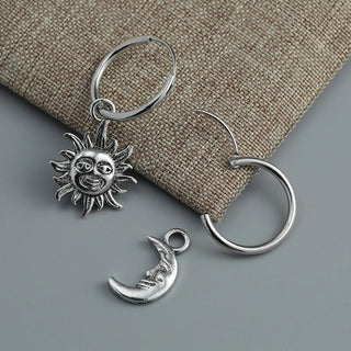 Celestial Sun & Moon Earrings