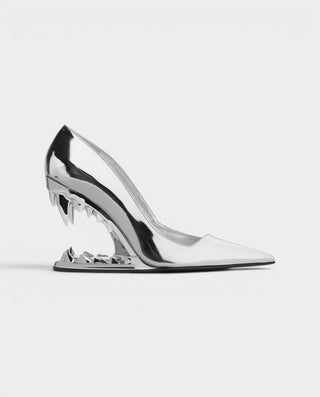 Tacones de aguja con cordones de piel sintética KELLA