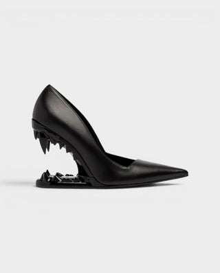 Tacones de aguja con cordones de piel sintética KELLA