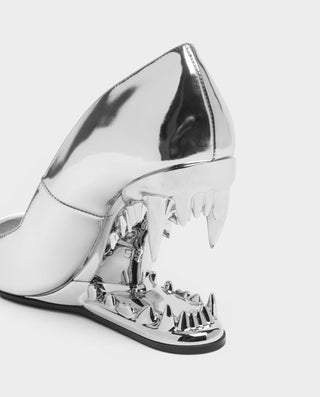 Tacones de aguja con cordones de piel sintética KELLA