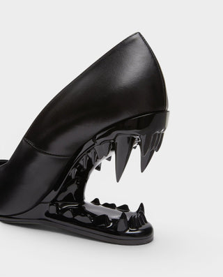 Tacones de aguja con cordones de piel sintética KELLA