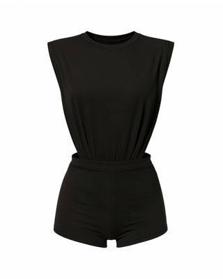 DARLEE Draped Side-Cut Top & Mini Short Set