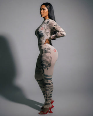 KORI Mesh Printed Set