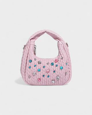 ADELE Quilted Diamond Handbag