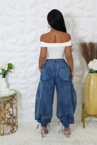 LEANNA Oversized Cargo Pants