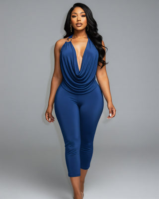 ALYNE Halter Neck Top & Capri Pants Set