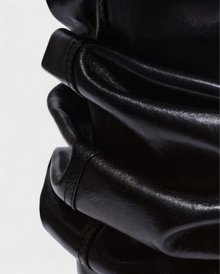 ELOURA Slouch Knee-High Wedge Heel Boots