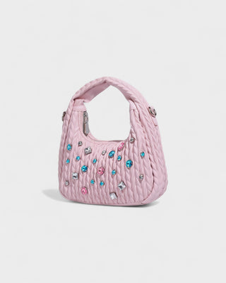 ADELE Quilted Diamond Handbag