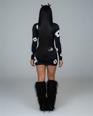 SORELL Flower Print Mini Dress