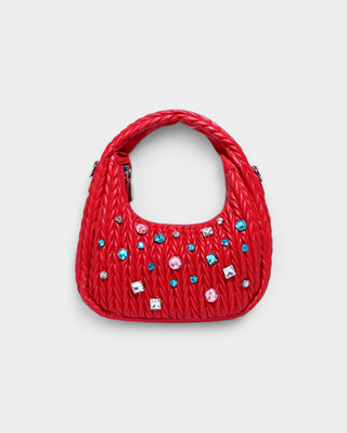 ADELE Quilted Diamond Handbag