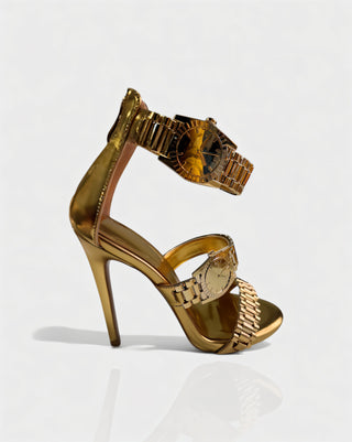 JILLY Watchband Strap Stiletto High Heels