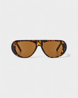 JONNA Oversized Oval Frame Sunglasses