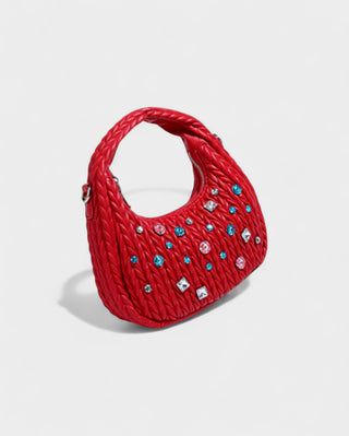 ADELE Quilted Diamond Handbag