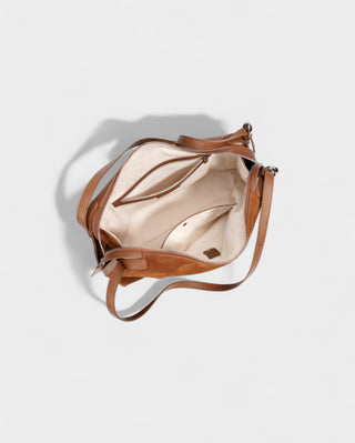 HARESHA Double-Strap Slouch Shoulder Bag