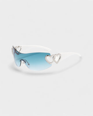 KISHA Heart-Detail Sunglasses