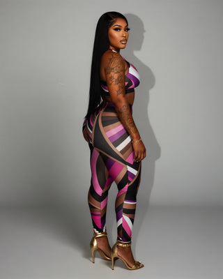 ALICIA Cropped Tank and Pant Set