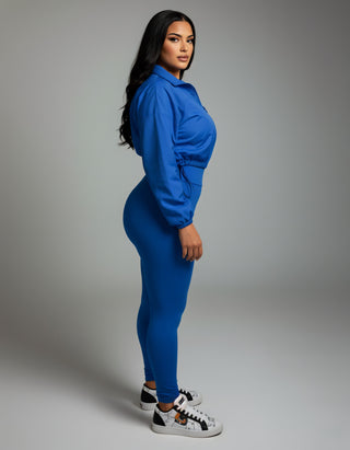 TATUM Cropped Zip Up Jacket & Leggings Set