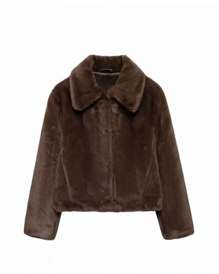 SONYA Plush Faux Fur Jacket